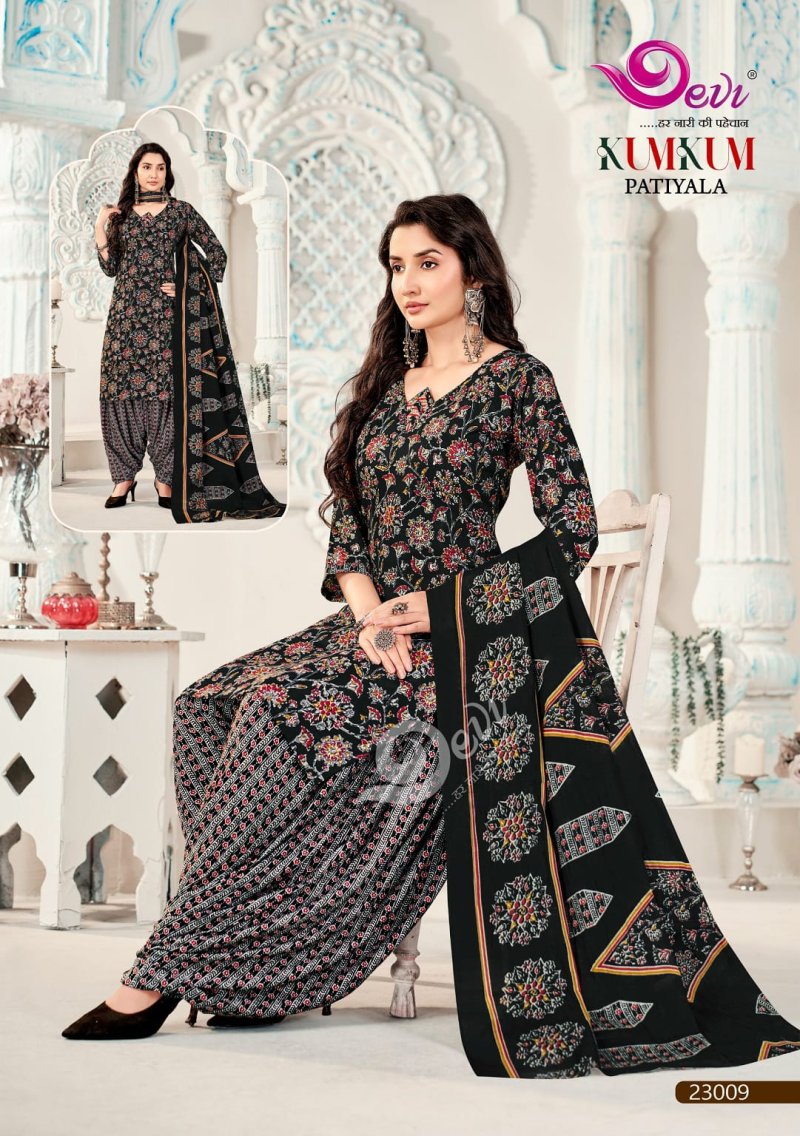 Kumkum Vol 23 By Devi Indo Cotton Readymade Dress 